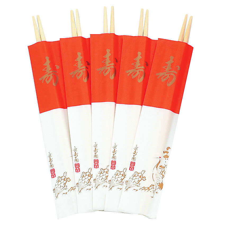 迎春祝い箸5膳パック