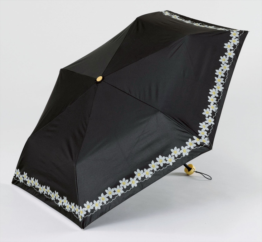 ループフラワー晴雨兼用折りたたみ傘