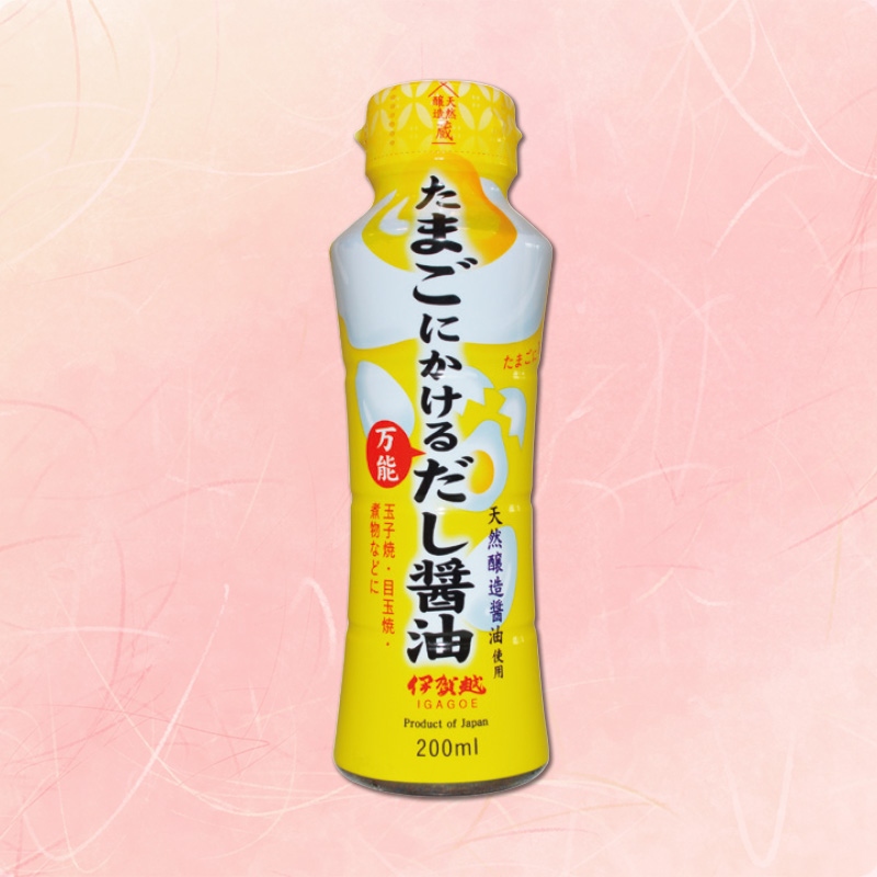 伊賀越　天然醸造製法　たまごにかける万能だし醤油200ml