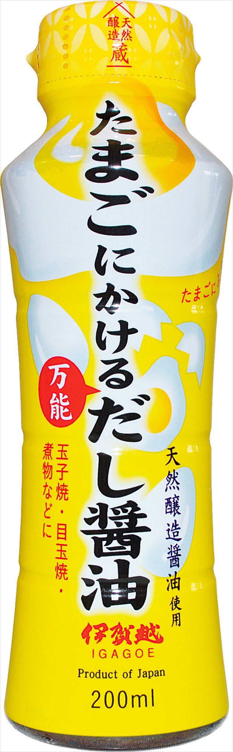伊賀越　天然醸造製法　たまごにかける万能だし醤油200ml