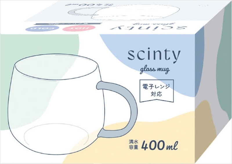 サンティ耐熱ガラスマグカップ