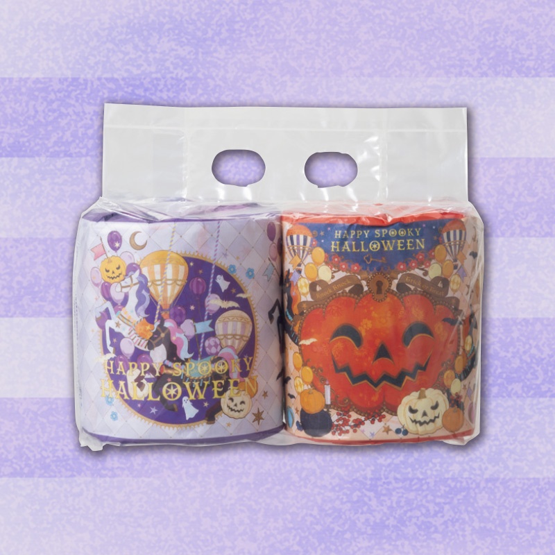 ハッピーハロウィントイレットロール2ロール