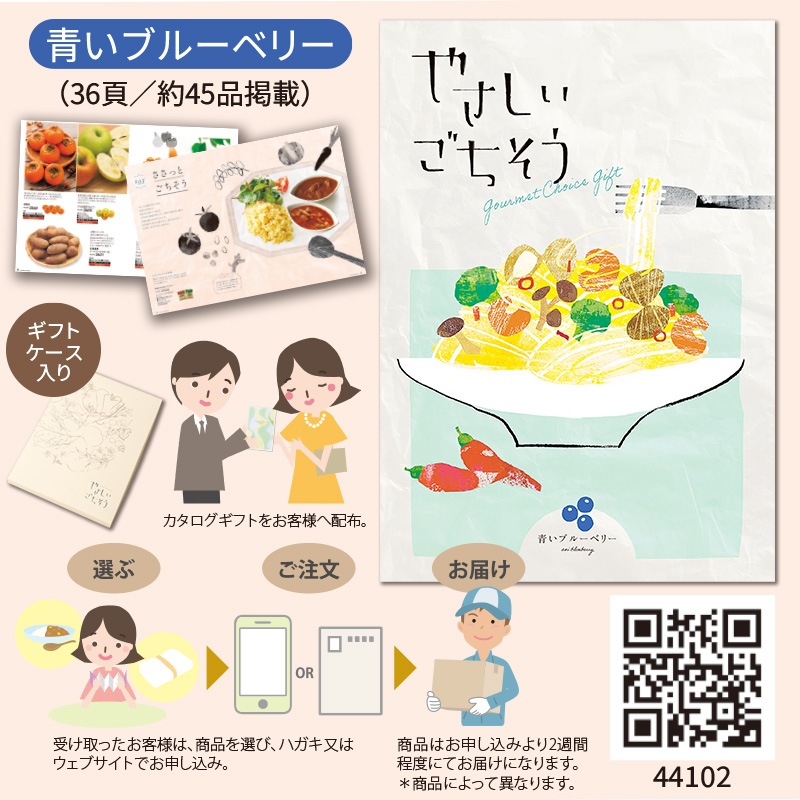 やさしいごちそう　青いブルーベリー（36項約45品掲載）