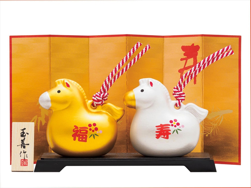 開運干支金銀土鈴午