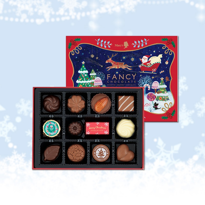 メリーチョコレートクリスマスファンシーチョコレート