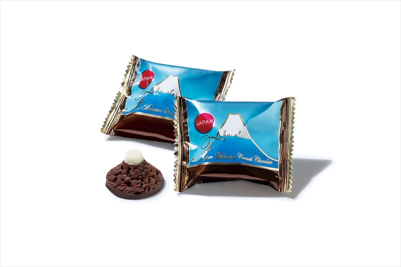 メリーチョコレート富士山ミニチュアクランチチョコレート