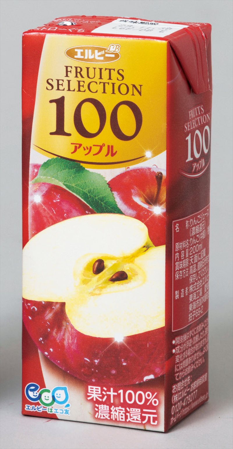 エルビーフルーツセレクション100％ジュース■アップル