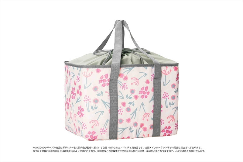 カナコノブロームレジカゴ保冷温ショッピングバッグ