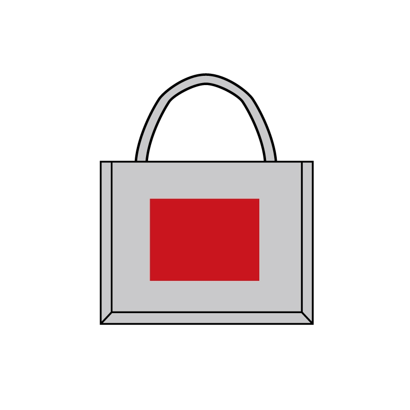 アトリアカラージュートバッグ