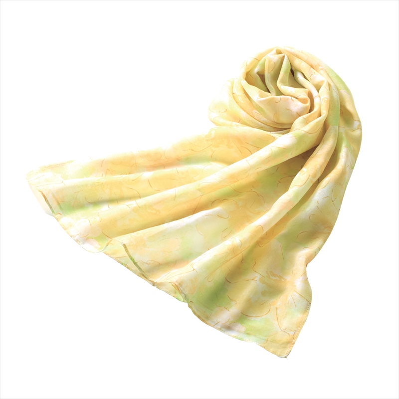 アラフルUVケア花柄ストール