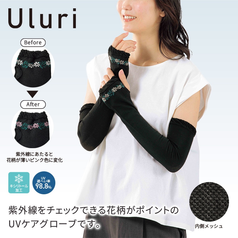ウルリ紫外線チェックUVケアグローブ