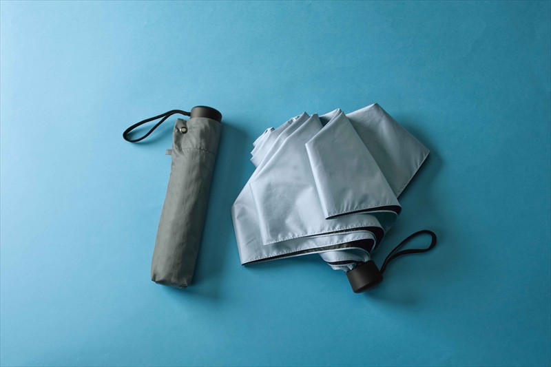 スティーラ晴雨兼用折傘 サックスブルー