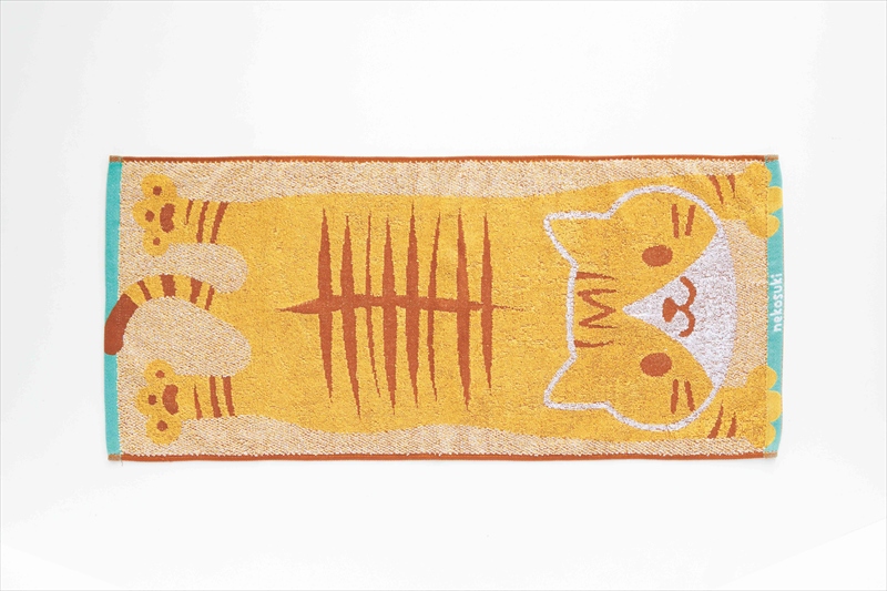 のび豆柴・のびちゃとらフェイスタオル