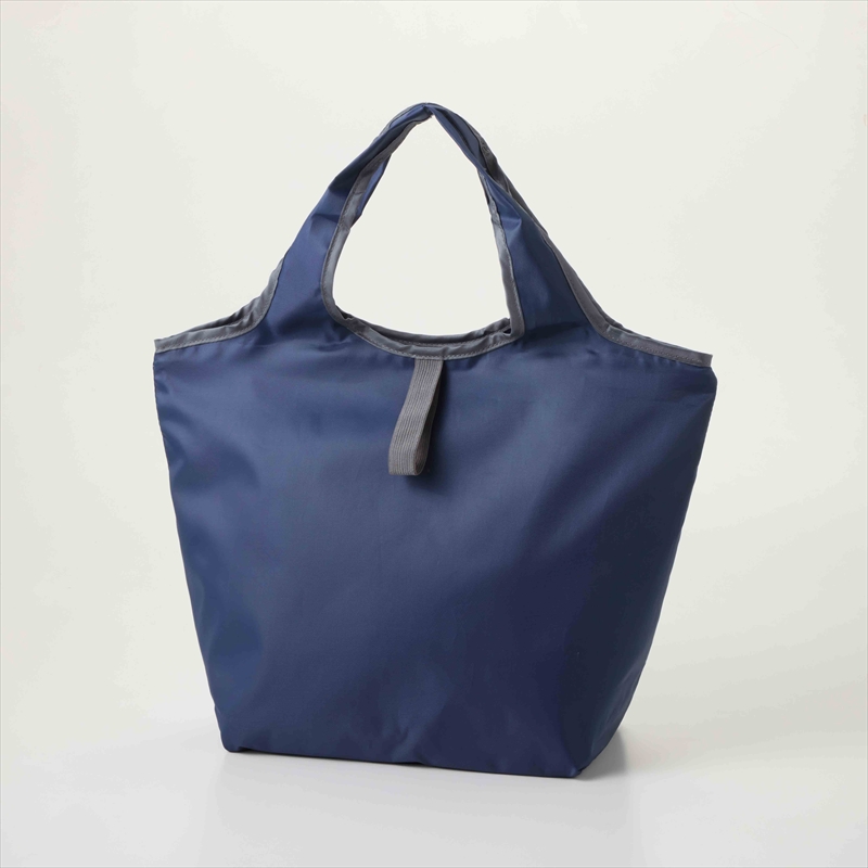 プレントたためる保冷温バッグ ネイビー