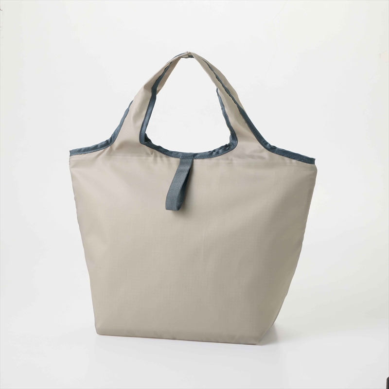 プレントたためる保冷温バッグ グレージュ