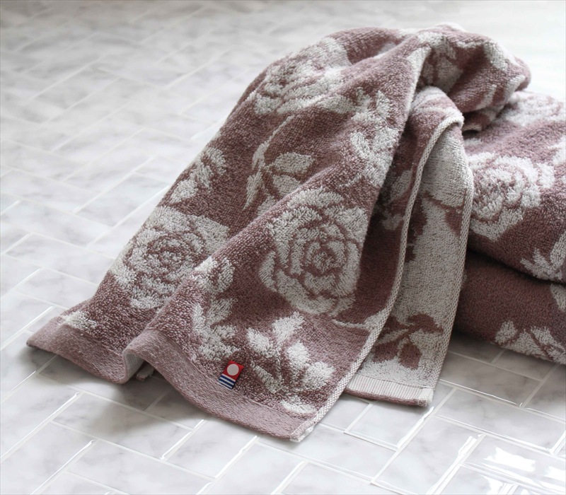 今治ビターローズフェイスタオル