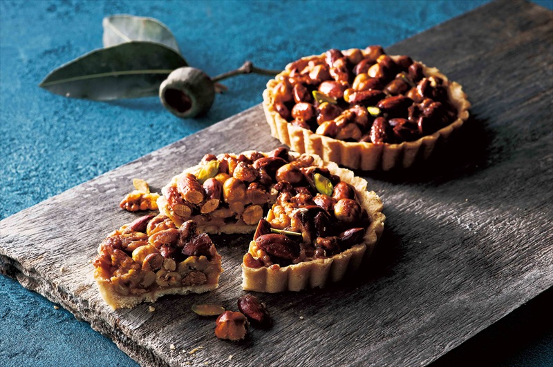 ヘーゼルナッツキャラメルタルト