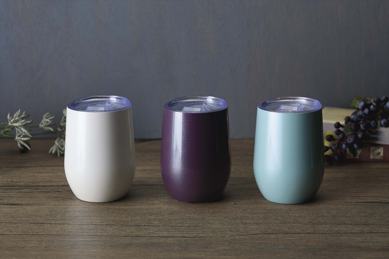 ルモーヌフタ付真空ステンレスタンブラー300ml