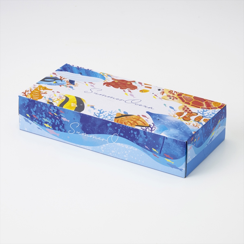 サマーオーシャンボックスティッシュ