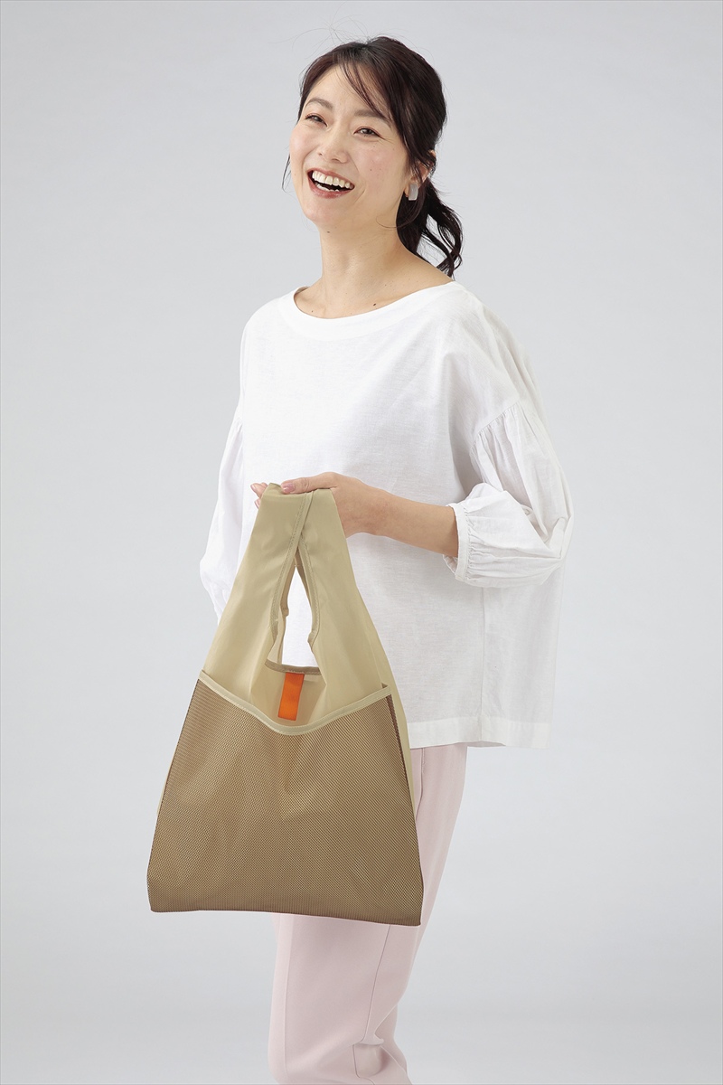 ミーロメッシュポケットエコバッグ