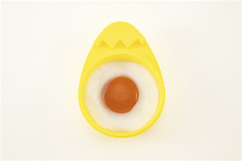 レンジで目玉焼き