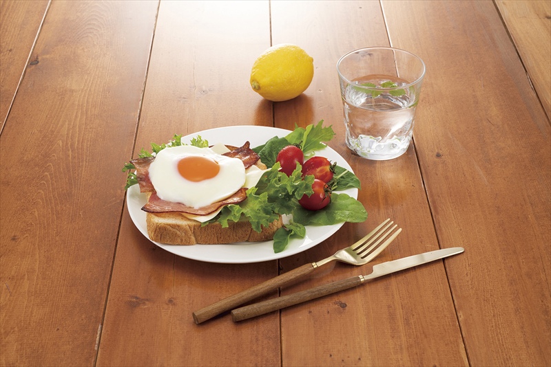 レンジで目玉焼き