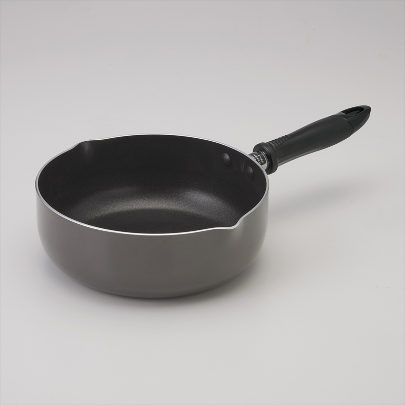 IH対応フッ素加工深型フライパン20cm