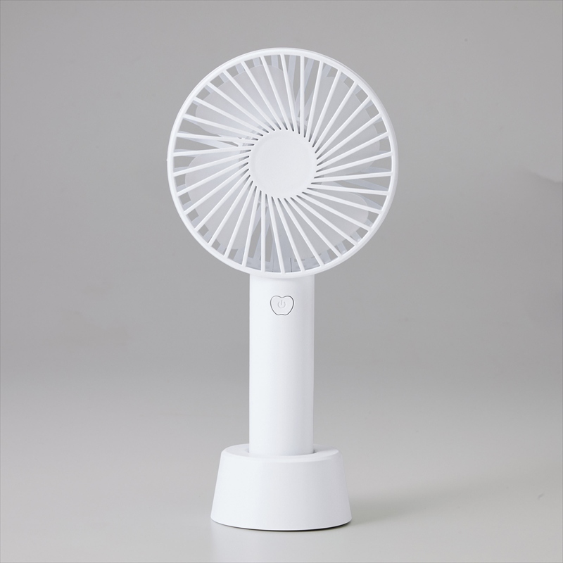 オルUSB充電式ハンディファン ホワイト