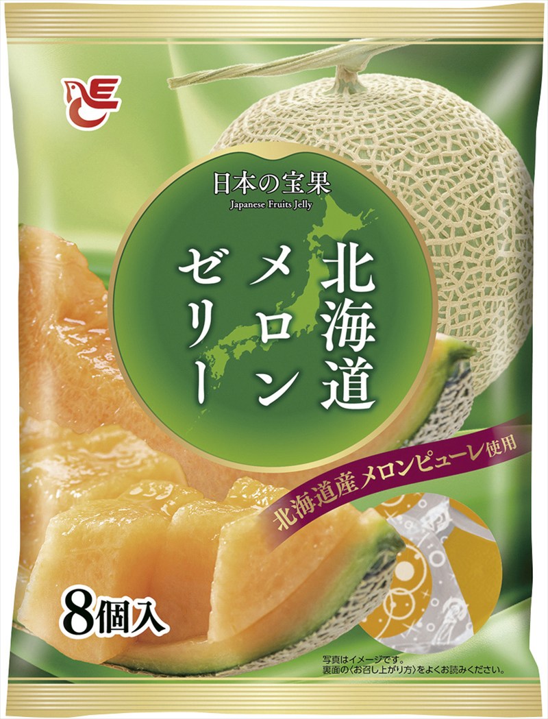 ゼリー8個入 北海道メロン
