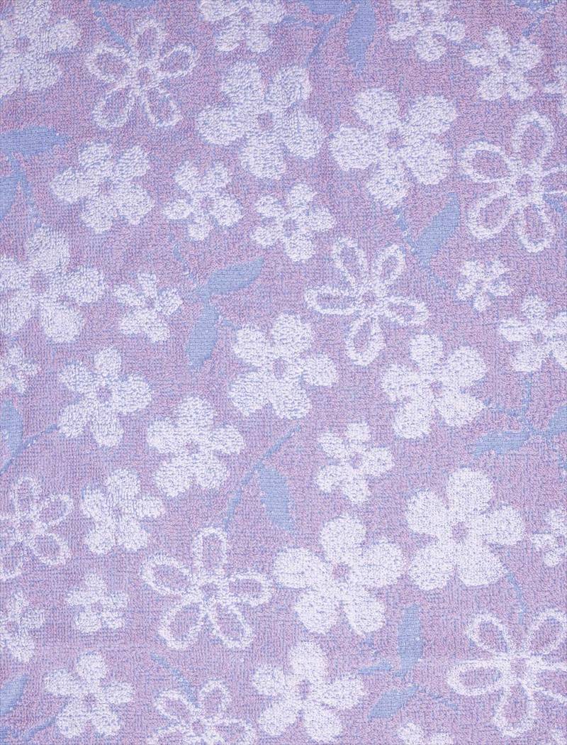 ふわふわ無撚糸ジャガードバスタオル