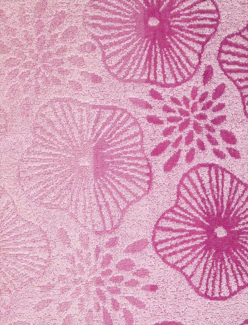 ふわふわ無撚糸ジャガードフェイスタオル