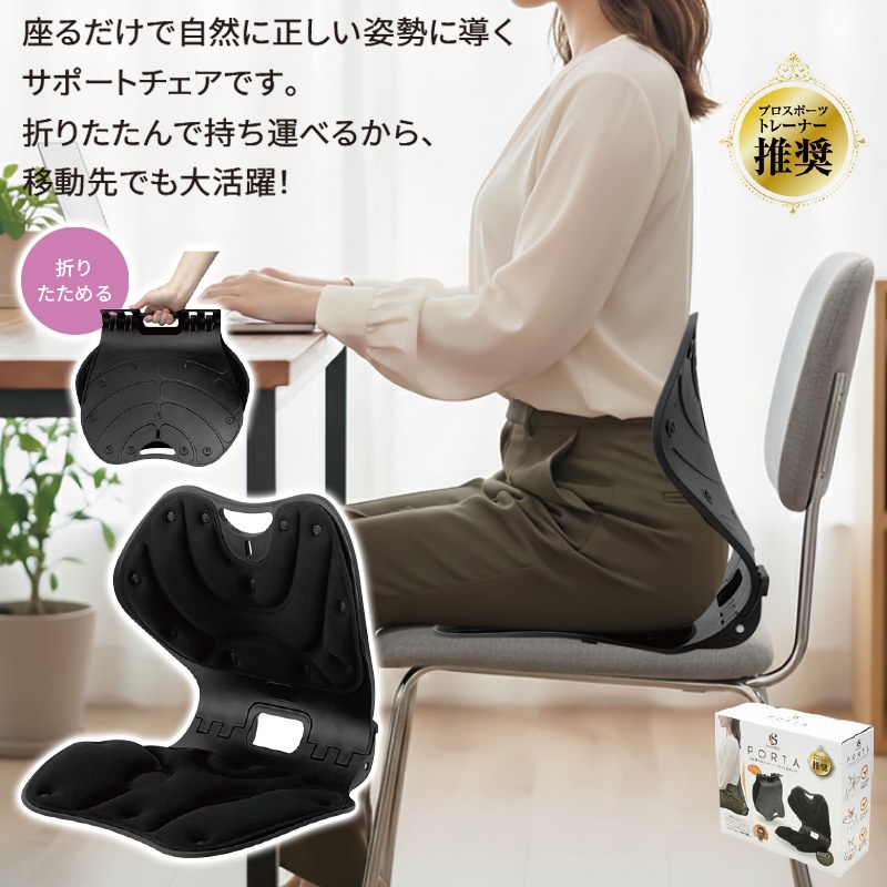 美姿勢サポートチェアスワンルポルタ