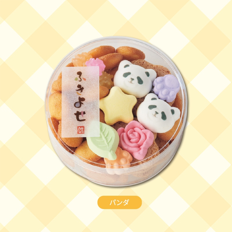 ふきよせ円筒パンダ