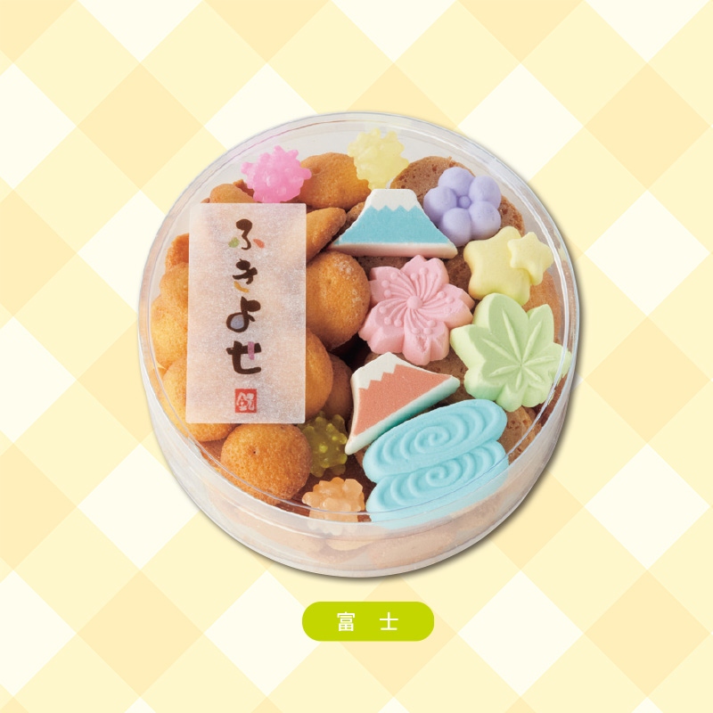 ふきよせ円筒富士