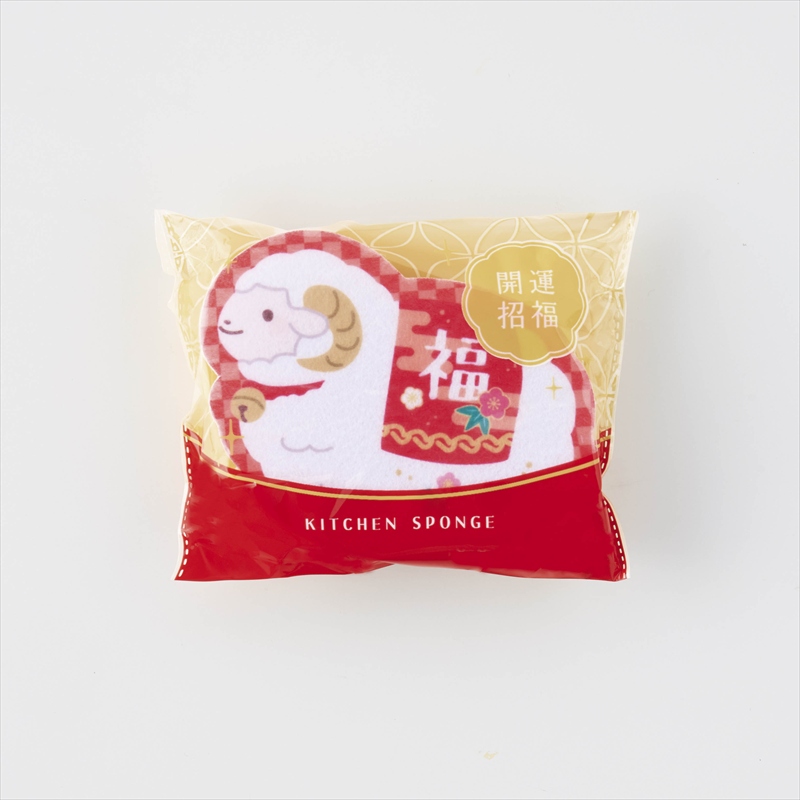 干支キッチンスポンジ