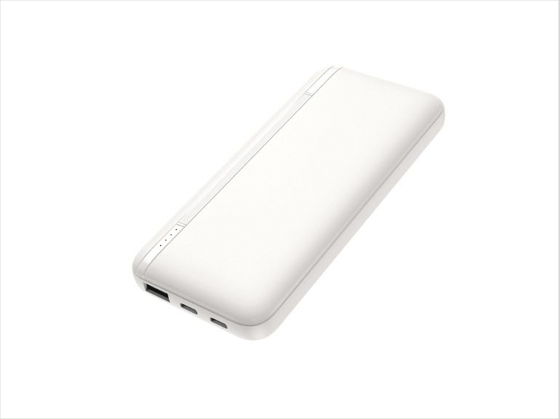 リン酸鉄モバイルバッテリー10000mAhホワイト
